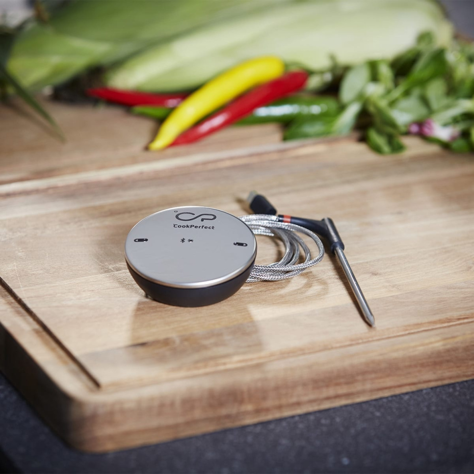 Kabelloses Grill-/Bratthermometer mit App - Cook Perfect in der Gruppe Kochen / Messen & Prüfen / Küchenthermometer / Sondenthermometer bei The Kitchen Lab (1697-24403)