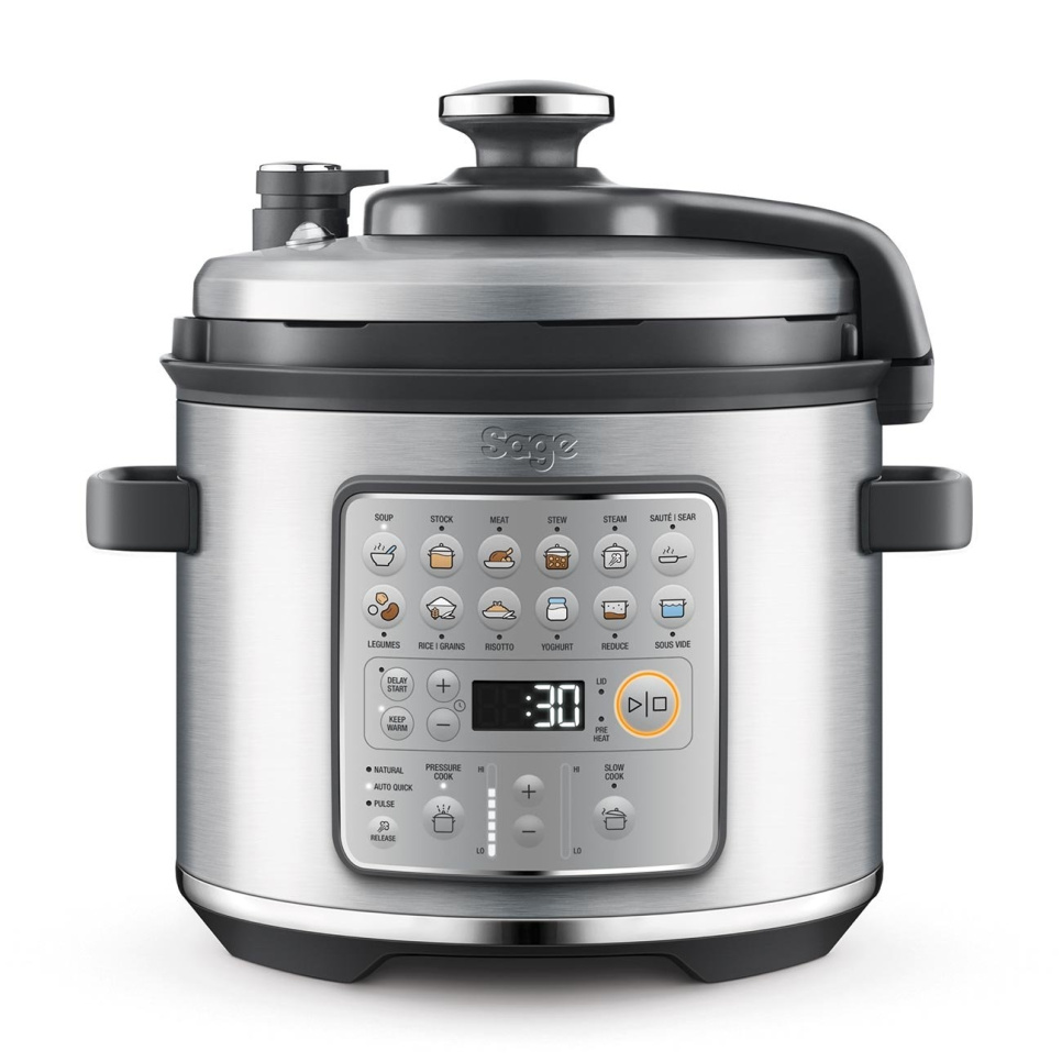 Pressure cooker/Slow cooker The Fast Slow Go- Sage in the group Cooking / Pots & Pans / Pressure cooker at KitchenLab (1697-29114)