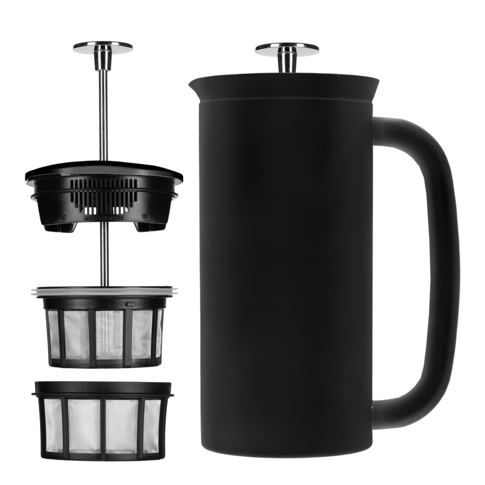 French Press P7, Black, 18 oz - Espro in the group Tea & Coffee / Brew coffee / Coffee presses at KitchenLab (1697-29125)