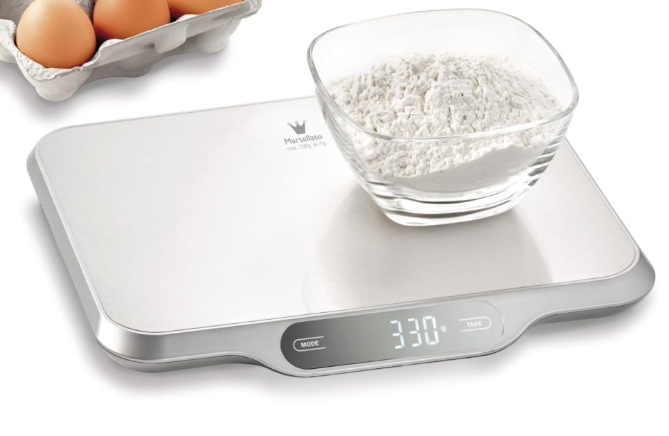 Kitchen scale 15kg - Martellato in the group Cooking / Gauges & Measures / Kitchen scales at KitchenLab (1710-18141)