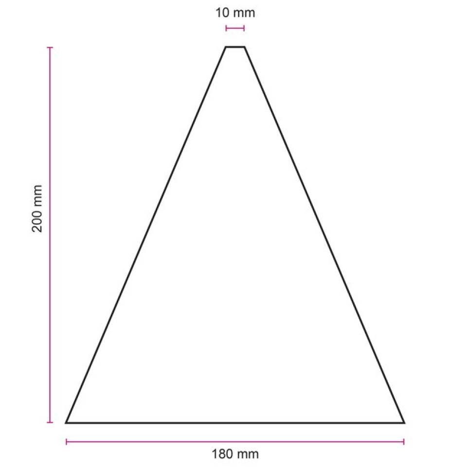 Croissant cutter, single 180x200 - Martellato