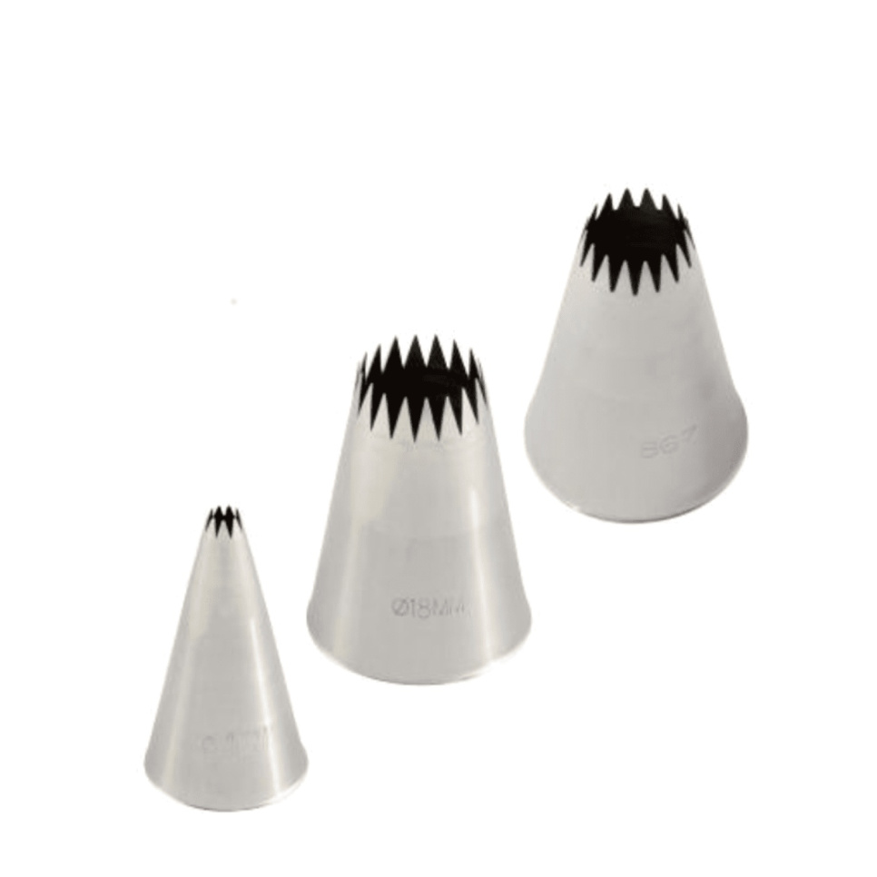 Open dense starlet - Martellato in the group Baking / Baking utensils / Piping & nozzles at KitchenLab (1710-22137)