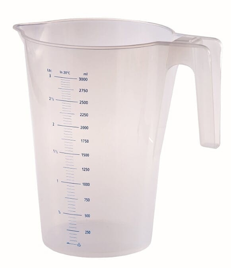 Transparent jug in plastic, volume markings - Martellato in the group Cooking / Gauges & Measures / Volume measure at KitchenLab (1710-22343)