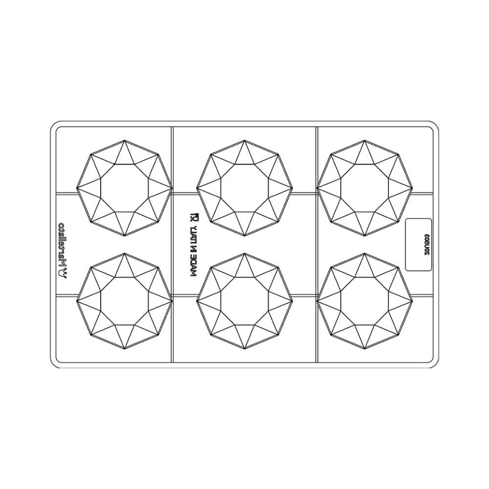 Base for mounting chocolate eggs (20U503) - Martellato