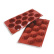 Silicone mould, Briochette - Martellato