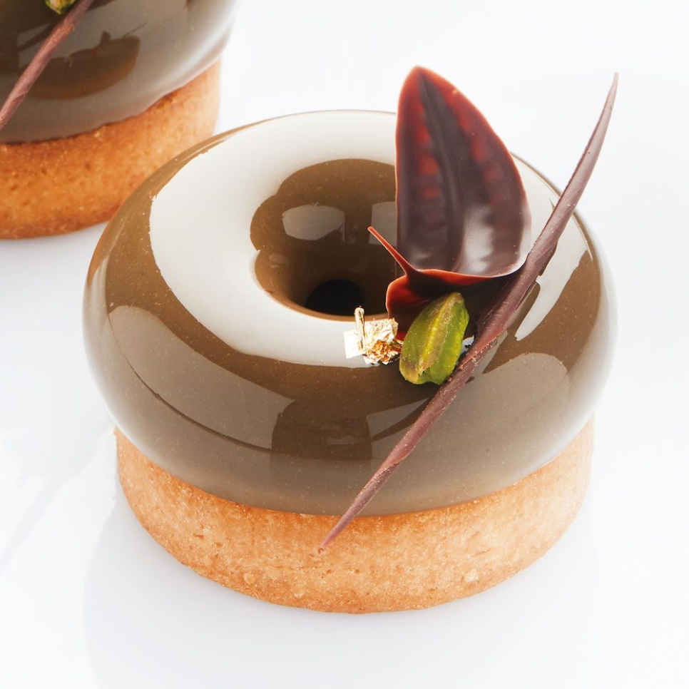 Silikonform, Schwarz, Donut - Martellato in der Gruppe Backen / Backformen / Silikonformen bei The Kitchen Lab (1710-26904)