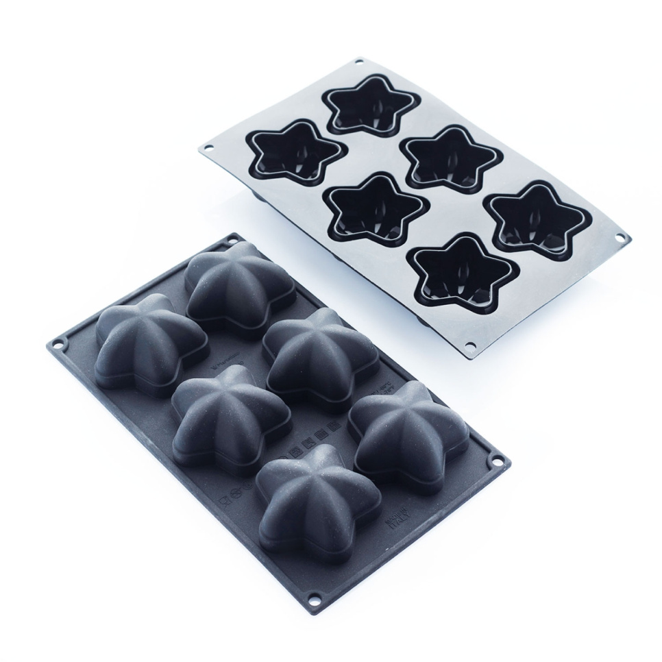Moule en silicone, noir, Marina, 30SIL510 - Martellato dans le groupe Pâtisserie / Moules / Moules en silicone l\'adresse The Kitchen Lab (1710-29025)