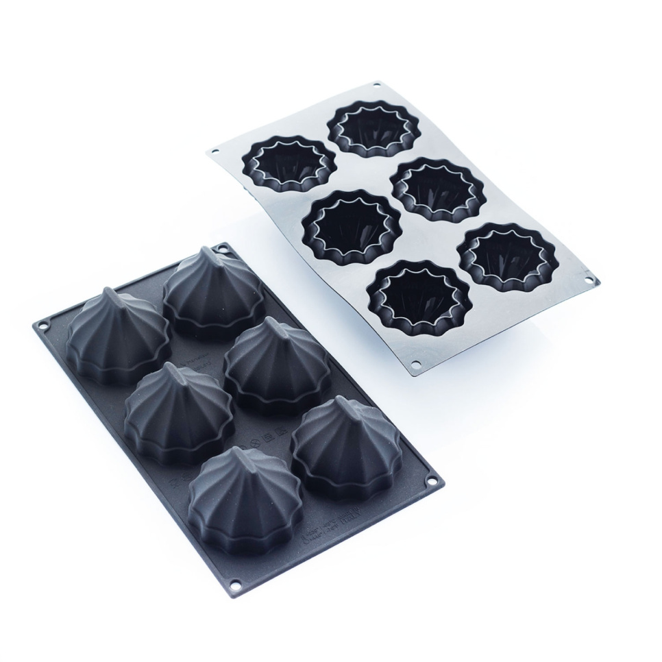 Silicone baking mould, Black, Coco, 30SIL513 - Martellato in the group Baking / Baking moulds / Silicone moulds at KitchenLab (1710-29028)