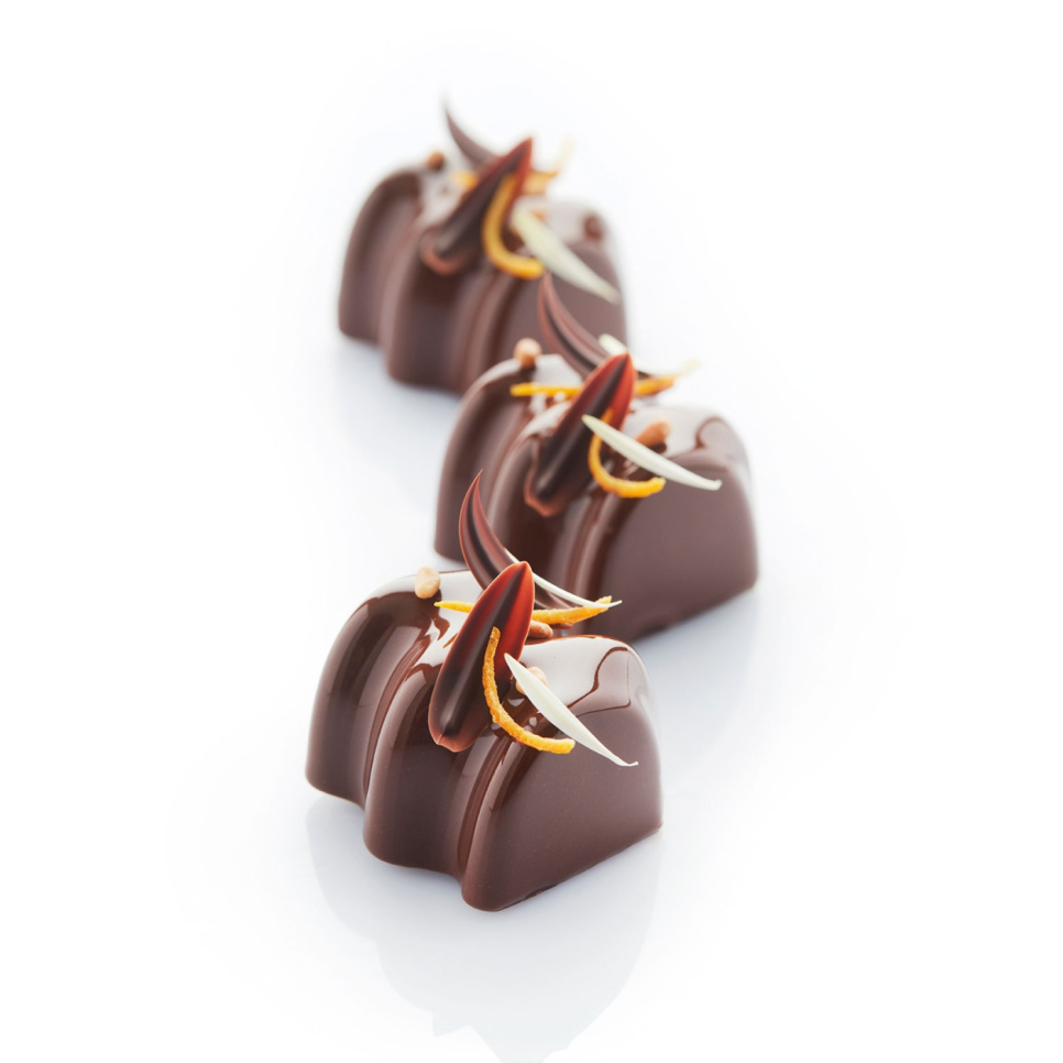 Silicone baking mould, Black, Vibes, 30SIL515 - Martellato