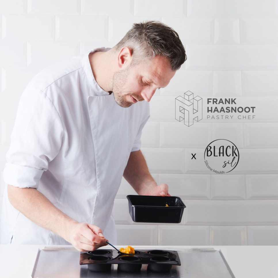 Silicone baking mould, Black, Vibes, 30SIL515 - Martellato