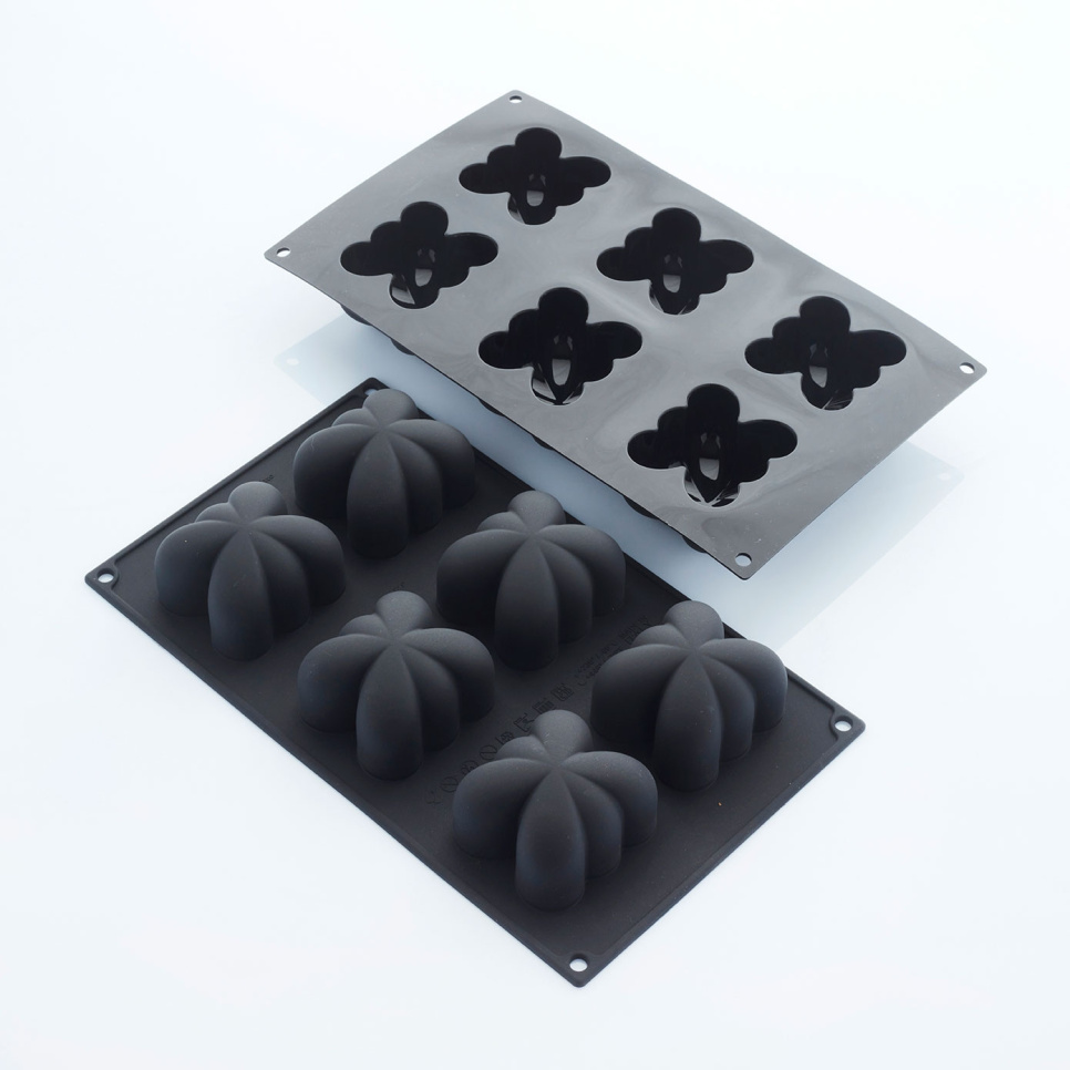 Silicone baking mould, Black, Papillon, 30SIL516 - Martellato in the group Baking / Baking moulds / Silicone moulds at KitchenLab (1710-29031)