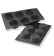 Silicone baking mould SF035, Briochette, low - Martellato