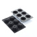 Silicone mould, Black, Pansé, 30SIL523 - Martellato