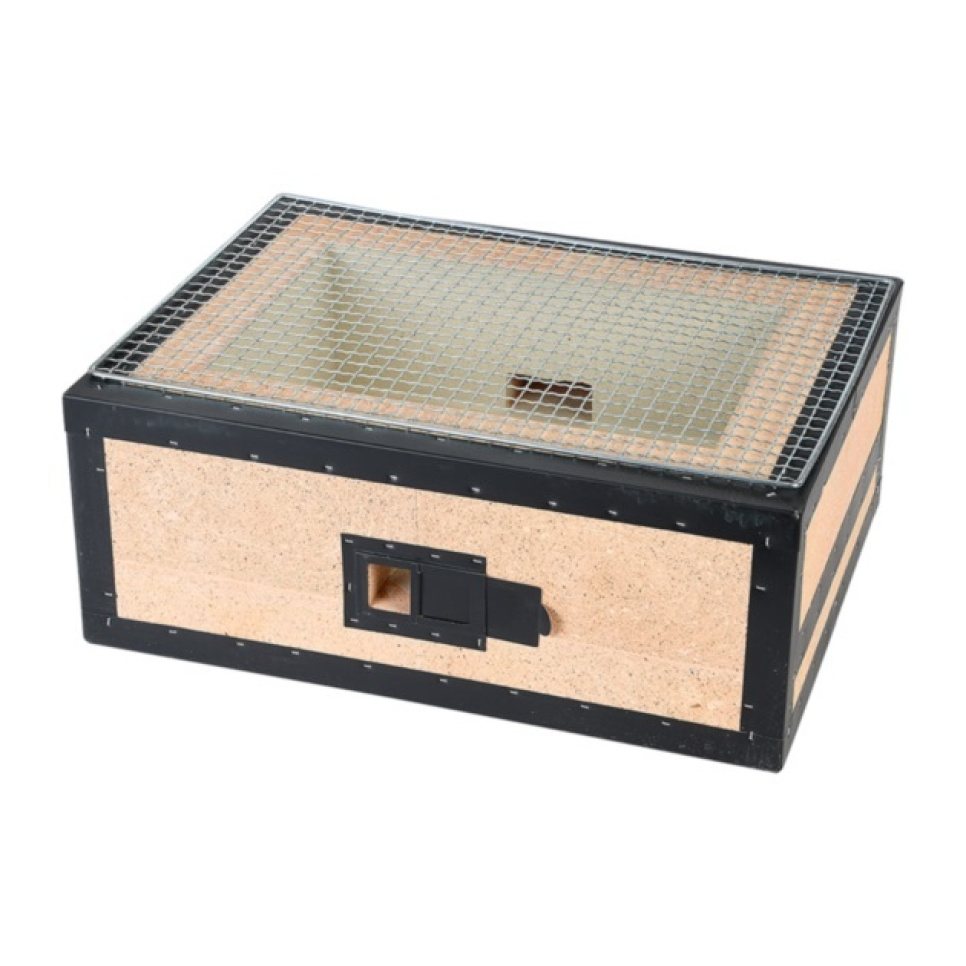 Japanese Charcoal Grill, Professional, Wide - Konro in the group Cooking / Kitchen utensils / Asian cooking at KitchenLab (1731-35978)