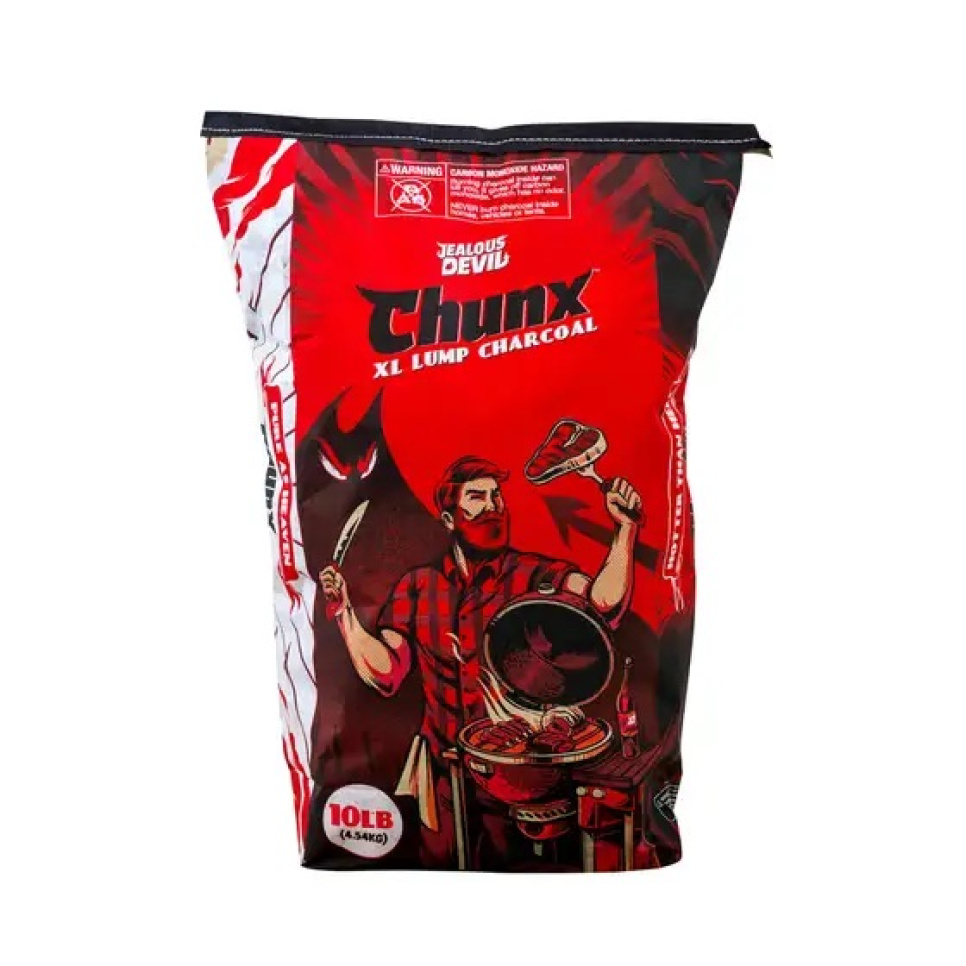 Barbecue charcoal, Chunx XL - Hardwood Lump Charcoal, 4,5 kg - Jealous Devil in the group Barbecues, Stoves & Ovens / Barbecue charcoal & briquettes / charcoal at KitchenLab (1738-27158)