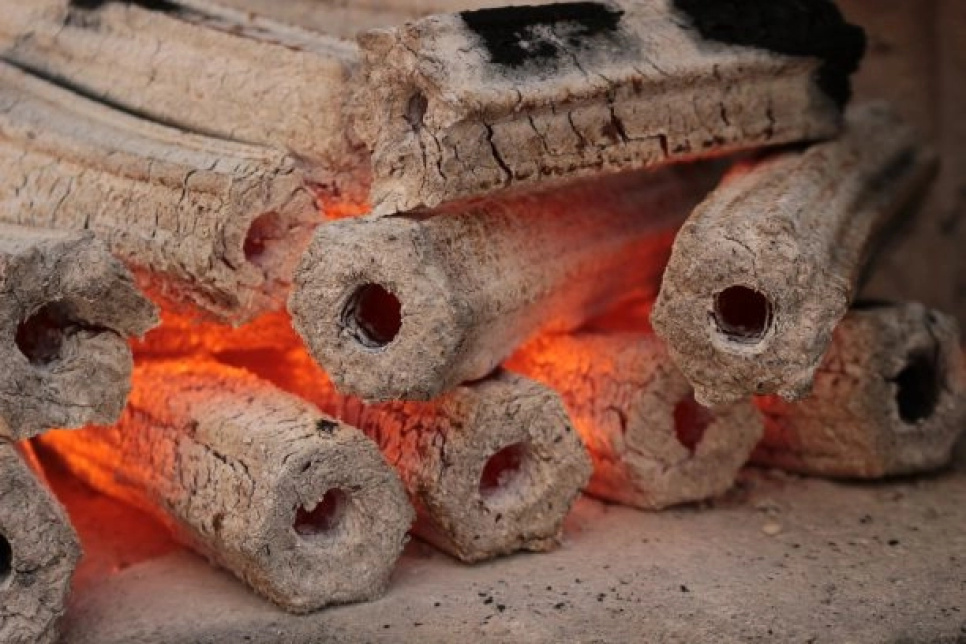 Barbecue briquettes 10 kg, restaurant quality - Big K