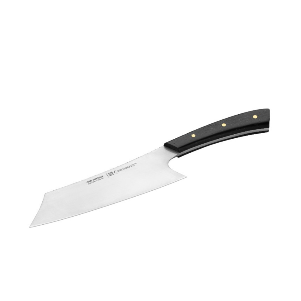 Couteau Santoku, 18,5 cm, Surudoku C100 - Carl Mertens dans le groupe Cuisine / Couteaux de cuisine / Couteaux Santoku l\'adresse The Kitchen Lab (1756-21382)
