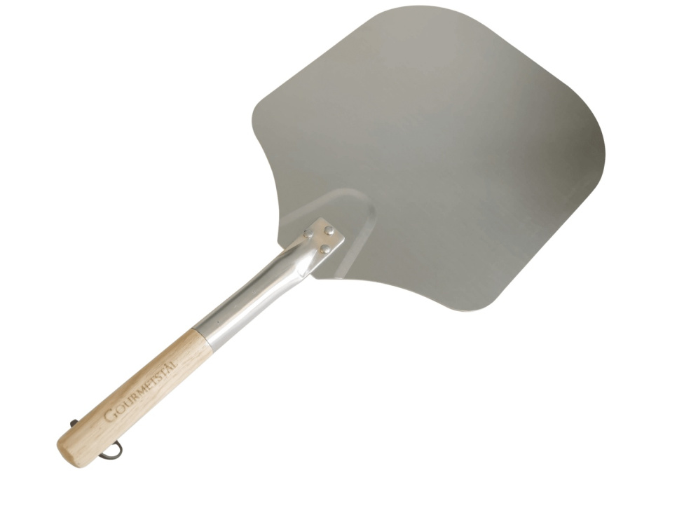 Pizza shovel with wooden handle - Gourmet steel in the group Cooking / Kitchen utensils / Spades & scrapers at KitchenLab (1783-23377)