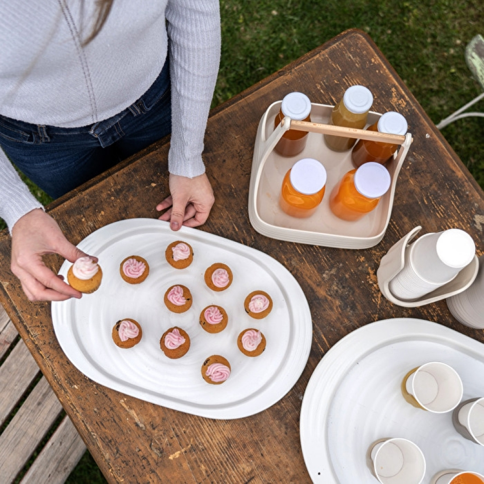 Plastic tray, Tierra - Guzzini