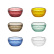 Plastic serving bowls, 12 cm, Vanity, 6-pack - Guzzini