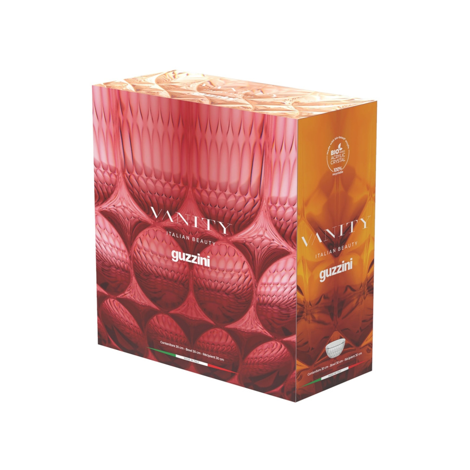 Plastic serving bowl, 30 cm, Vanity - Guzzini