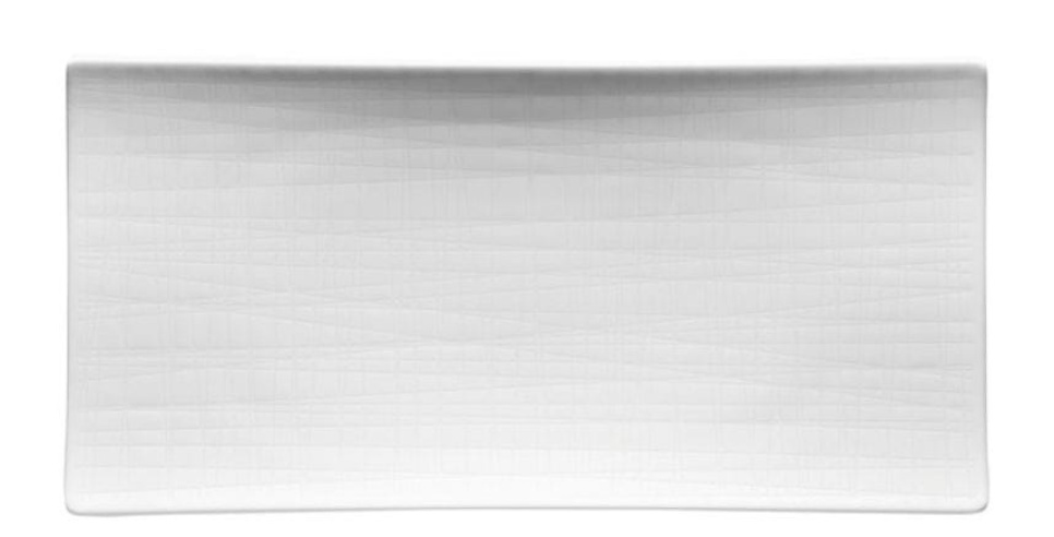 Mesh Flat plate, 26x13cm - Rosenthal in the group Table setting / Plates, Bowls & Dishes / Plates at KitchenLab (1798-13561)