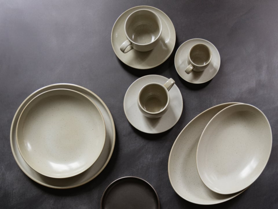 Assiette creuse, ovale, 24 cm,, Joyn Stoneware Ash - Rosenthal