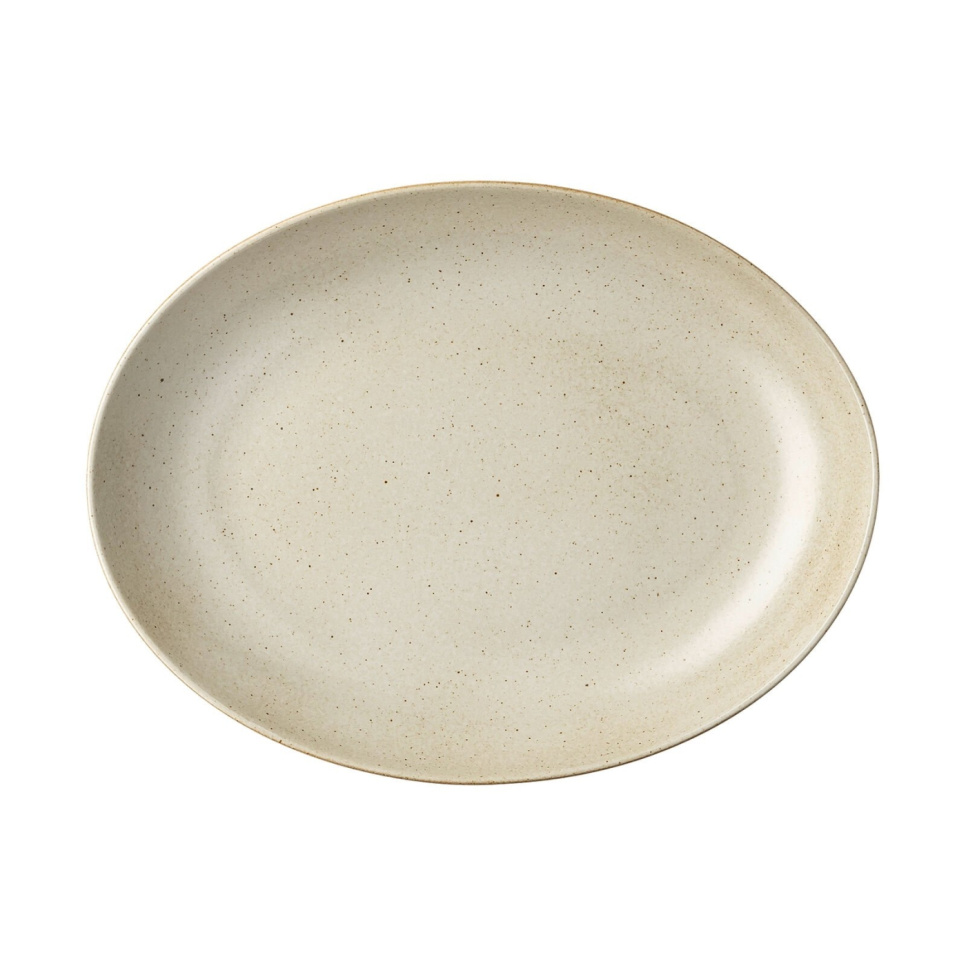 Deep plate/Serving dish, oval, 30 cm, Joyn Stoneware, Ash - Rosenthal
