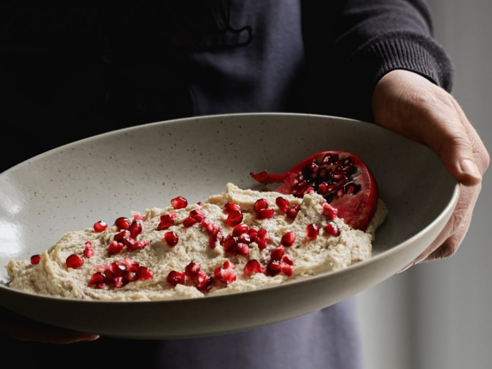 Deep plate/Serving dish, oval, 30 cm, Joyn Stoneware, Ash - Rosenthal