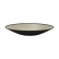 Servierplatte aus mundgeblasenem Glas, 31 cm, Schwarz - Rosenthal