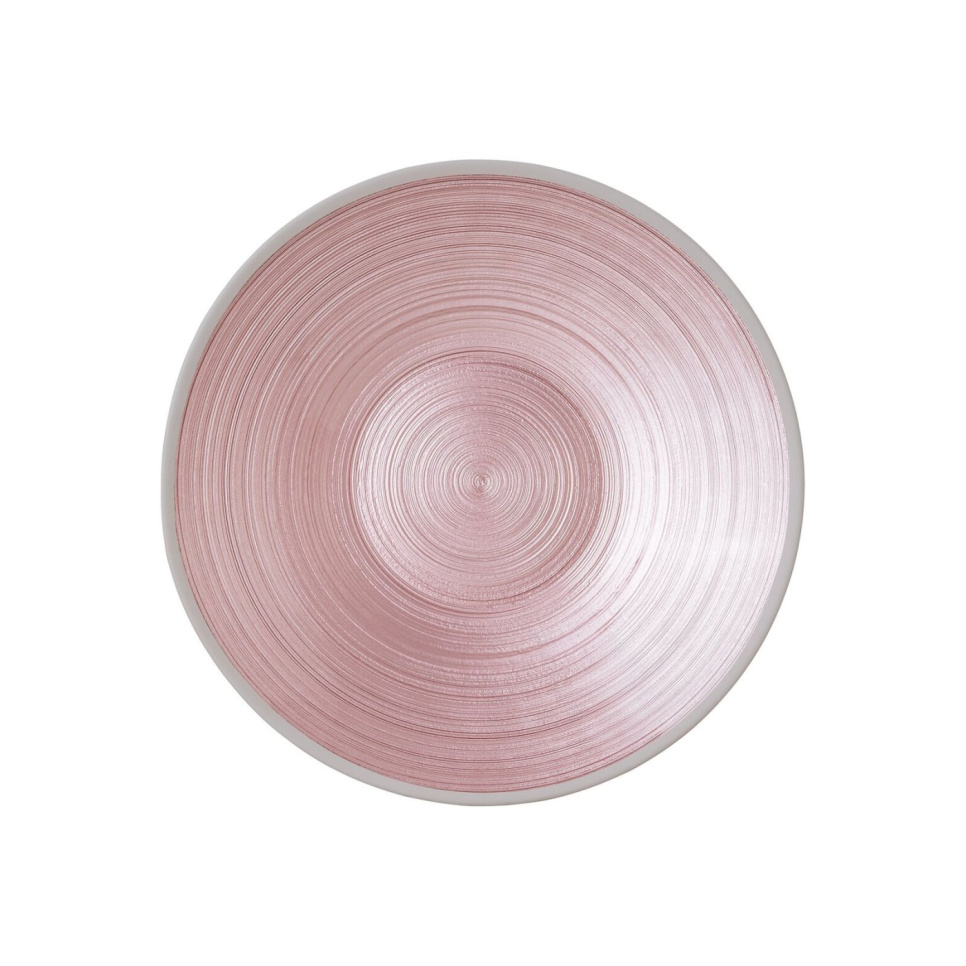 Mouth-blown glass serving dish, 25 cm, Pink - Rosenthal