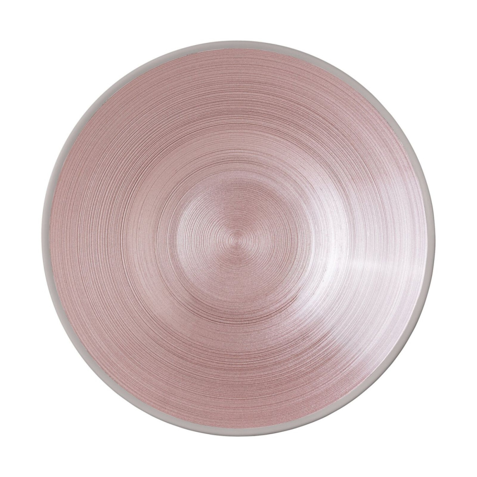 Mouth-blown glass serving dish, 31 cm, Pink - Rosenthal