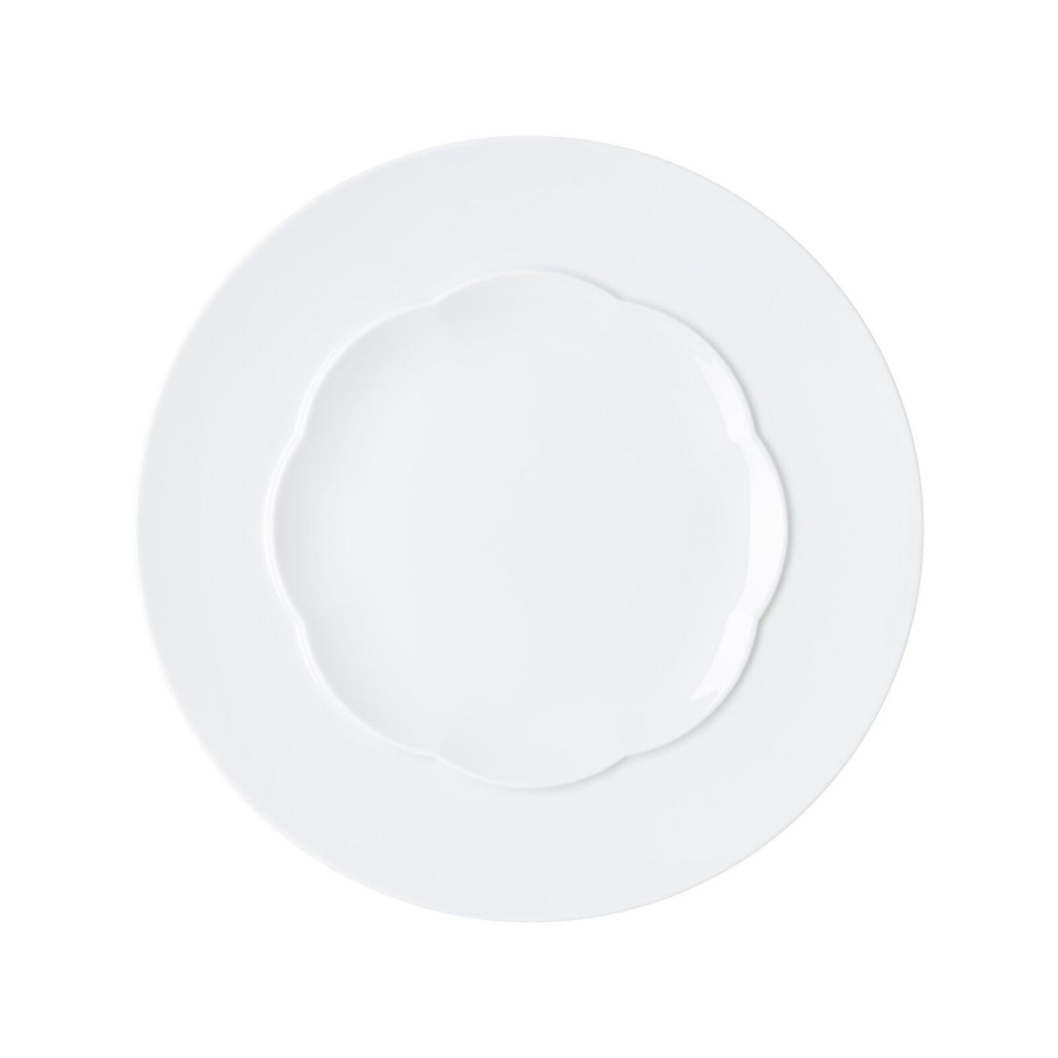 Plate 28 cm, White, Sonetto Bianco - Rosenthal in the group Table setting / Plates, Bowls & Dishes / Plates at KitchenLab (1798-31240)