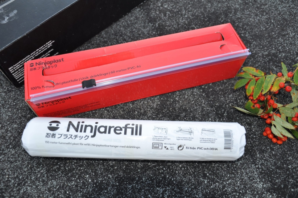 Ninjarefill, fumble-free plastic film - Ninjaplast