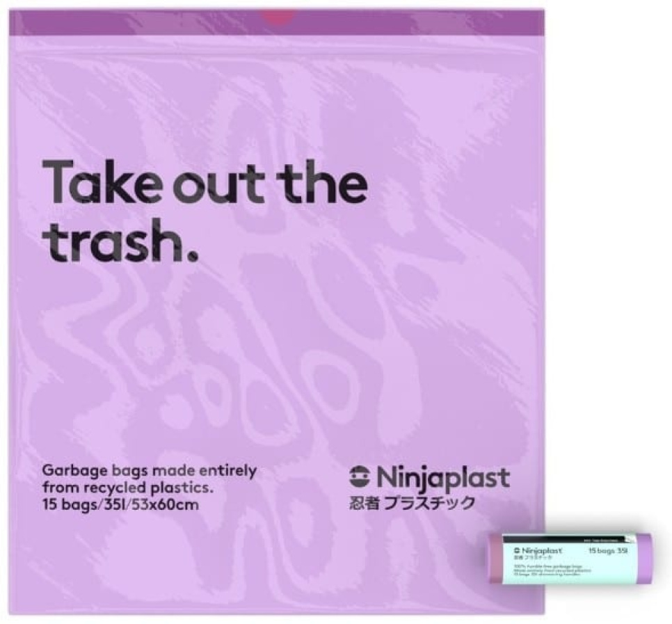 Waste bags, 35 L - Ninjaplast in the group Kitchen interior / Sanitation at KitchenLab (1801-24473)