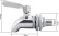 Robinet en inox, 12 mm