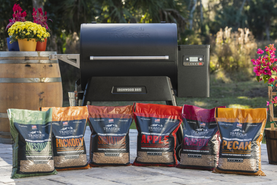 Pellets - TRAEGER in the group Barbecues, Stoves & Ovens / Barbecue charcoal & briquettes / Pellets at KitchenLab (1819-15666)