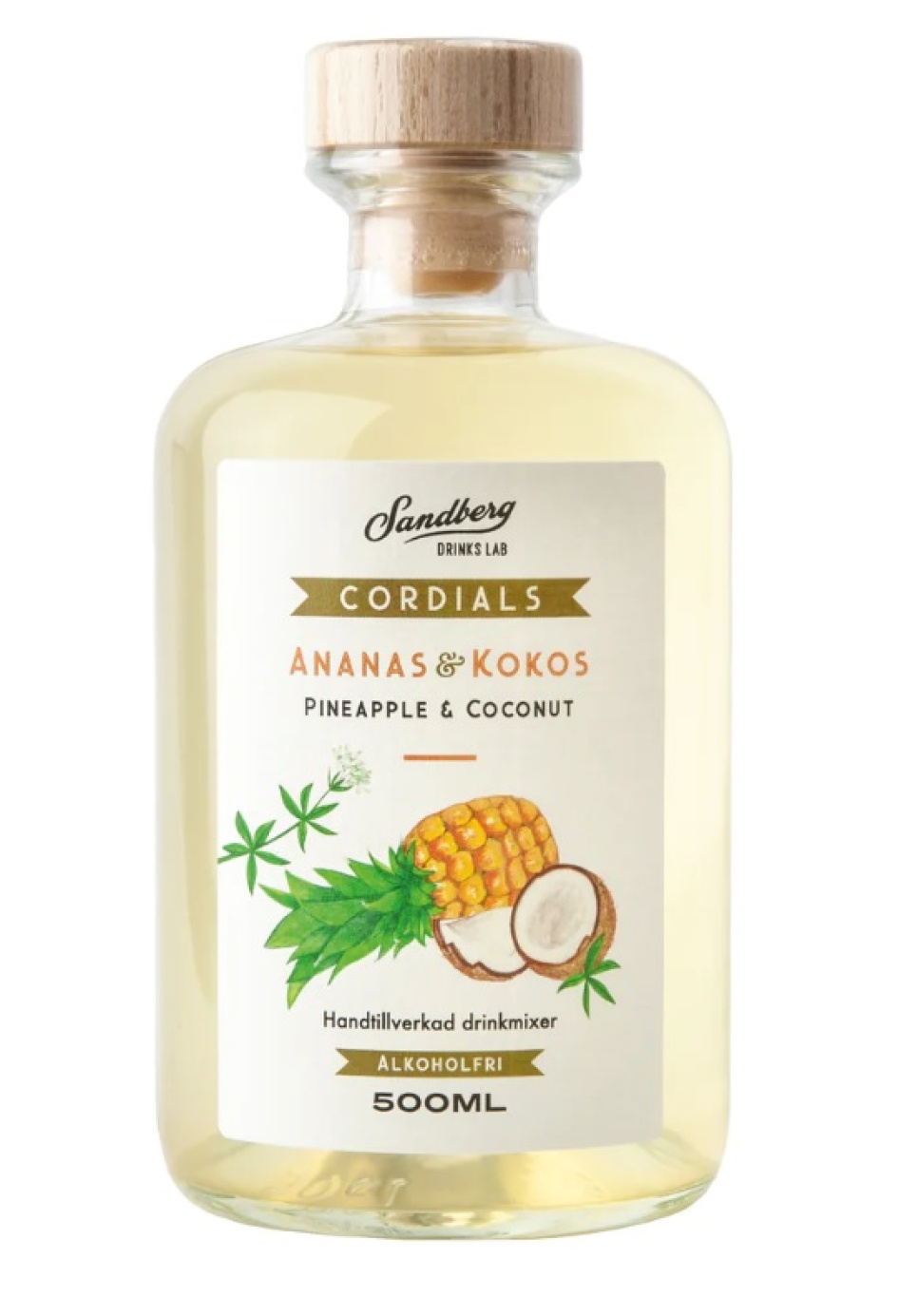 Cordials, ananas et noix de coco - Sandberg Drinks Lab dans le groupe Cocktails et Vin / Équipement à cocktail / Autre équipement à cocktail l\'adresse The Kitchen Lab (1821-27047)