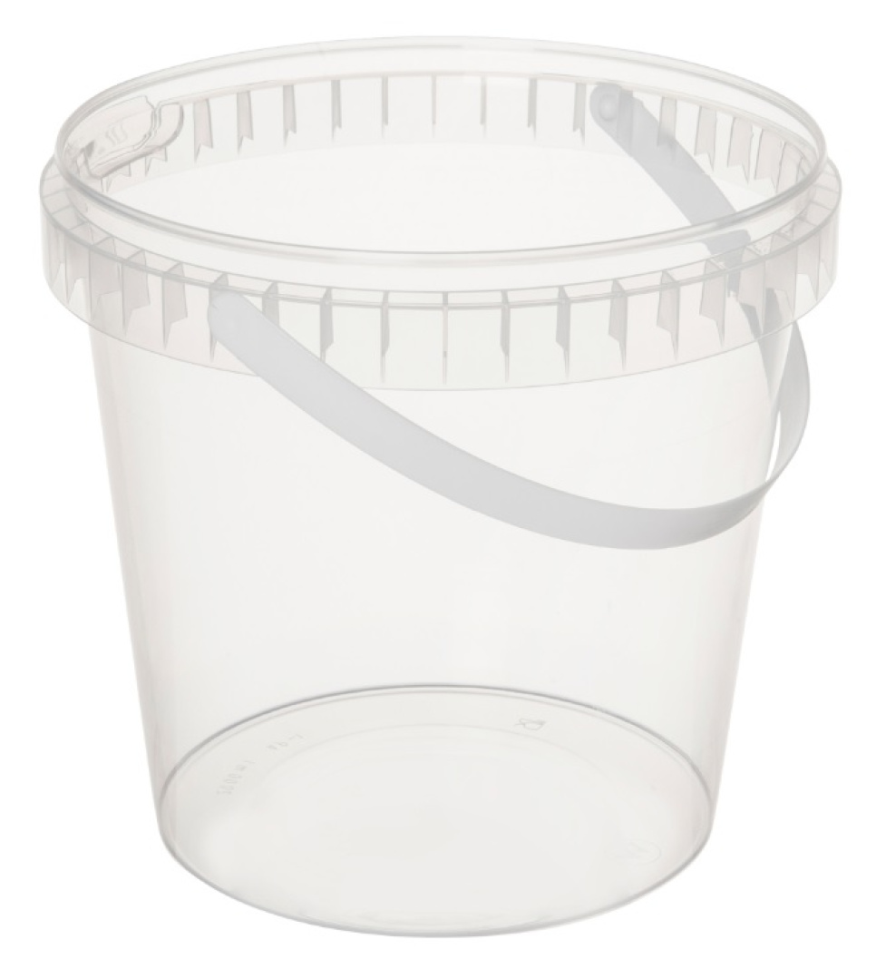 Round cup, 1000 ml including lid in the group Cooking / Kitchen utensils / Mise en place at KitchenLab (1822-29413)