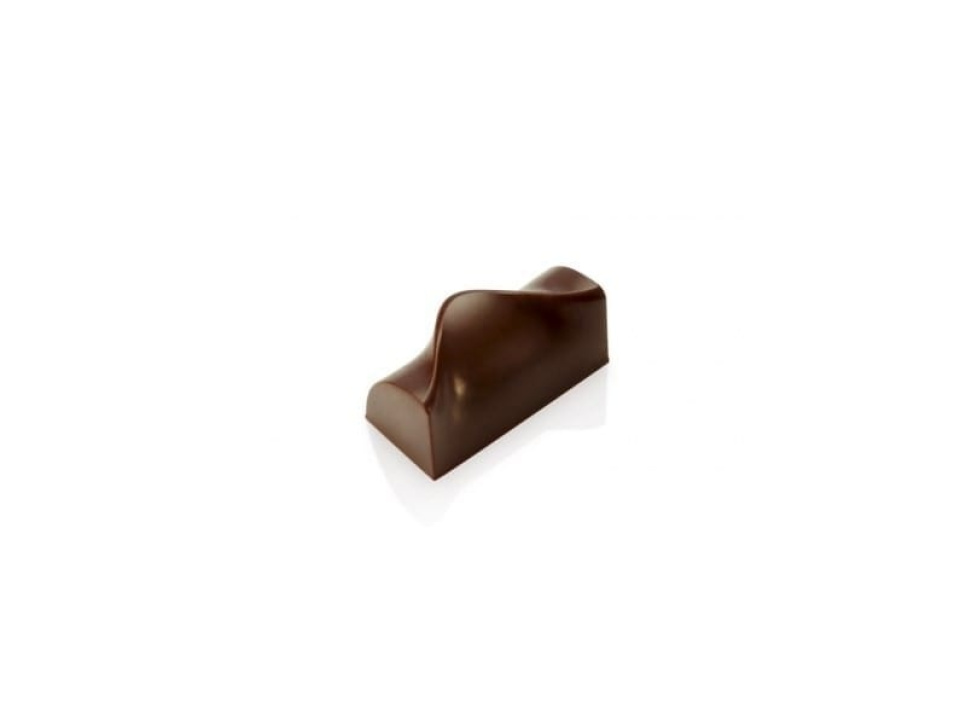 Praline form Wave-shaped, 21 pralines – Pavoni in the group Baking / Baking utensils / Chocolate utensils at KitchenLab (1827-13306)