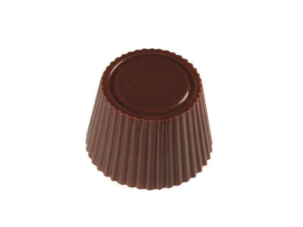 Pralinenform Rund mit Rillen, 21 Pralinen – Pavoni in der Gruppe Backen / Backutensilien / Schokoladenutensilien bei The Kitchen Lab (1827-13311)