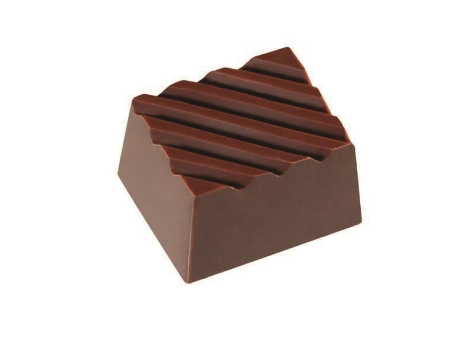 Praline mould Square, 24 pralines – Pavoni in the group Baking / Baking moulds / Praline moulds at KitchenLab (1827-13333)