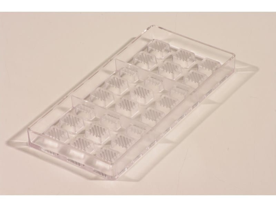 Moule praliné Carré, 24 pralines – Pavoni