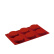 Baking tin in silicone, low cylinder, 6 pcs - Pavoni