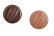 Praline mould, PC101, round with lines, 21 pralines - Pavoni