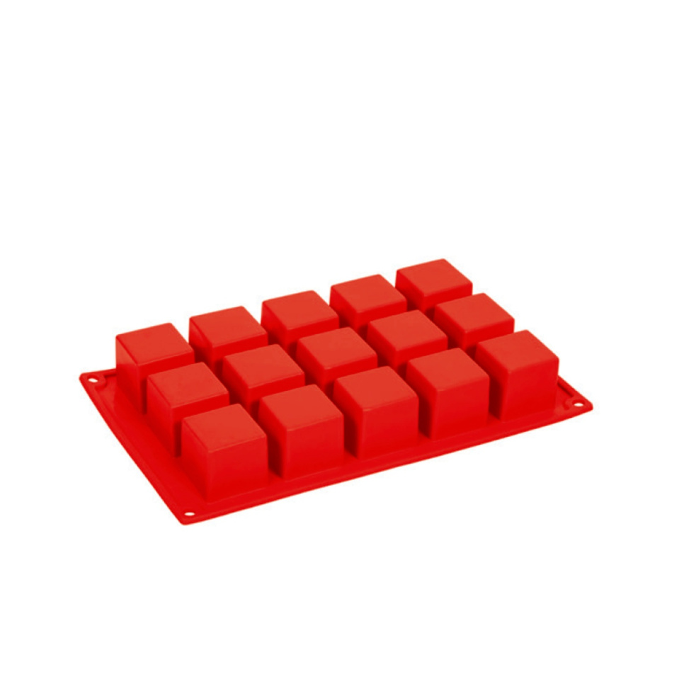 Baking mould in silicone, cube, 15 pcs - Pavoni in the group Baking / Baking moulds / Silicone moulds at KitchenLab (1827-20837)