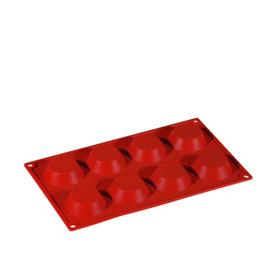 Baking mould in silicone, tartlet, 8 pcs - Pavoni in the group Baking / Baking moulds / Silicone moulds at KitchenLab (1827-20848)