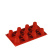 Baking mould in silicone, cone, 11 pcs - Pavoni