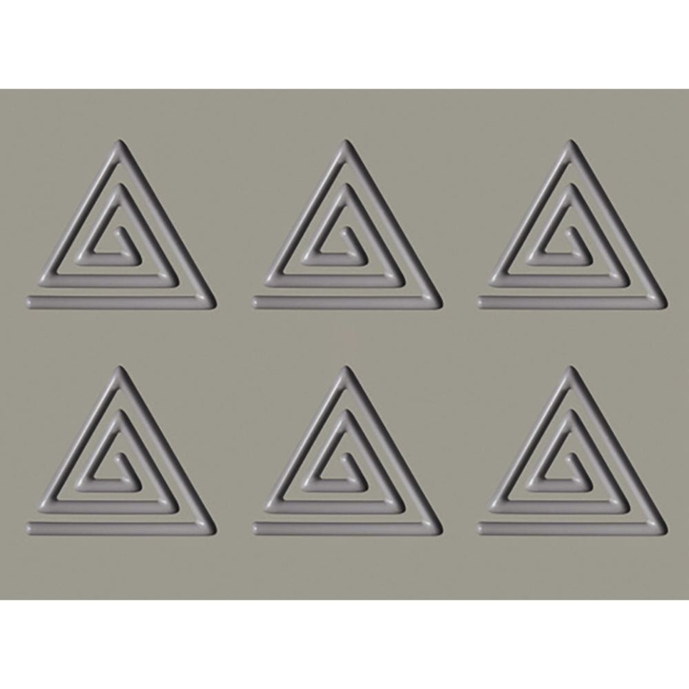 Silicone mould, Triangular spiral, Gourmand – Pavoni in the group Baking / Baking moulds / Silicone moulds at KitchenLab (1827-22278)