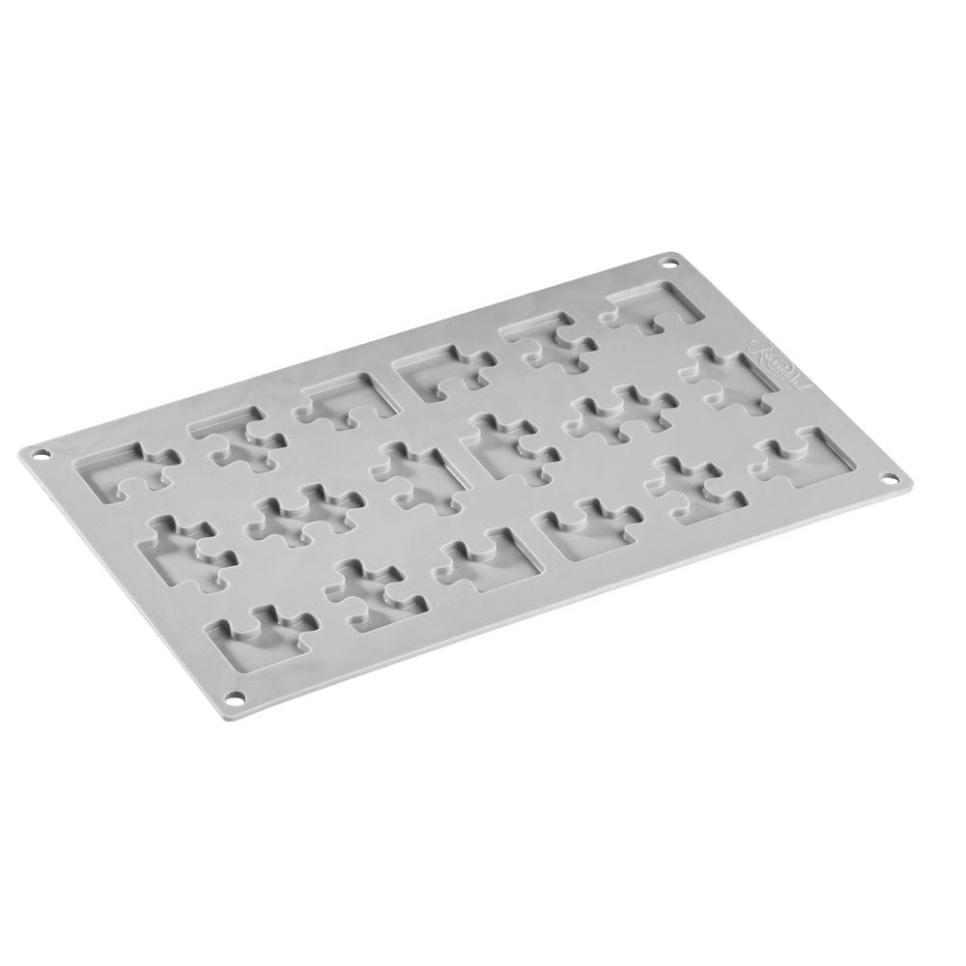 Silikontin, Puzzel, Gourmand – Pavoni in the group Baking / Baking moulds / Silicone moulds at KitchenLab (1827-22287)